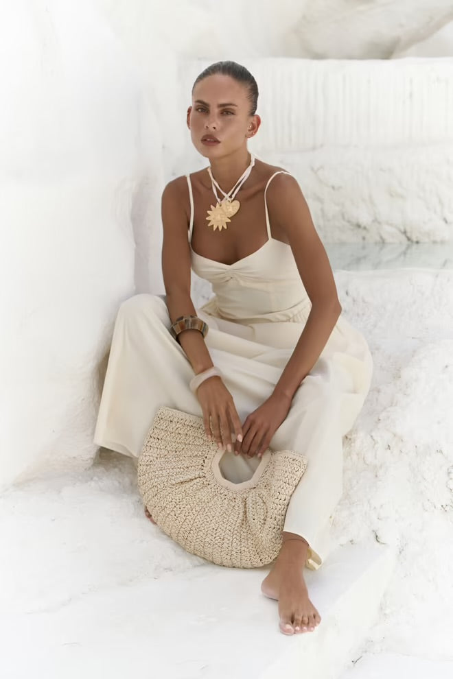 Sun Muse – Strappy Maxi Dress
