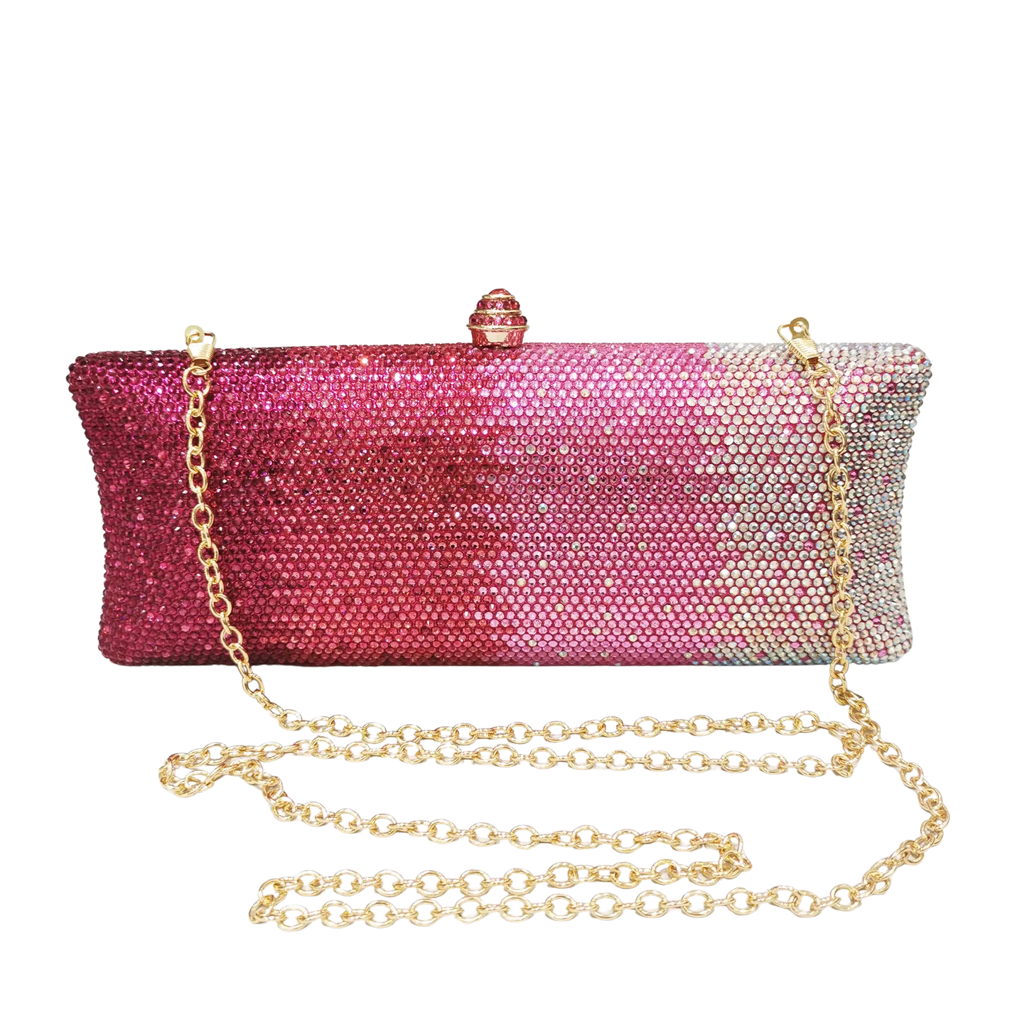 Crystal Fade – Ombre Clutch Edition