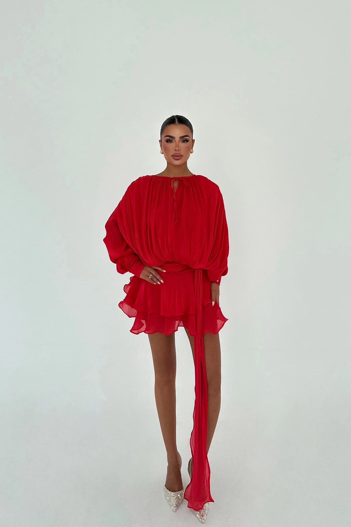Salerno Ruffle Muse Dress