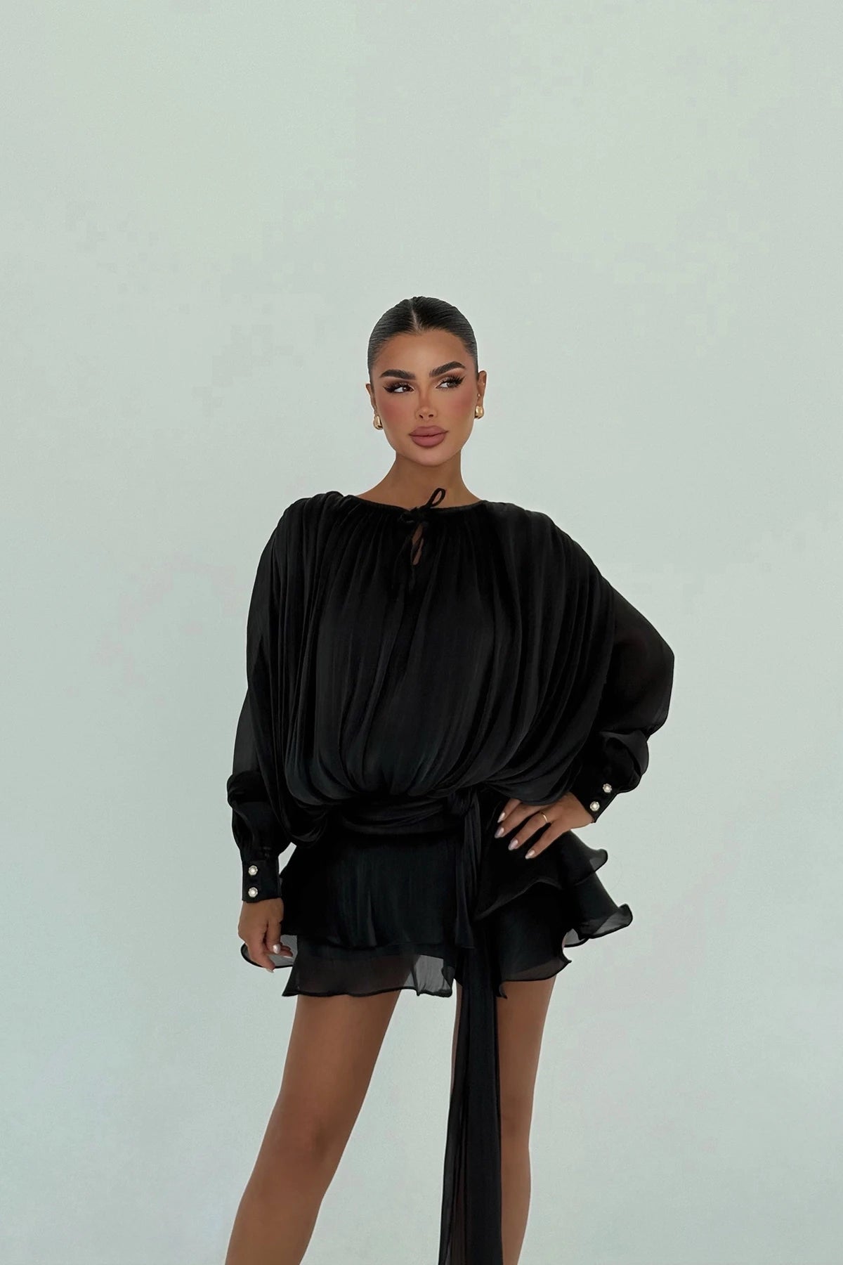 Salerno Ruffle Muse Dress