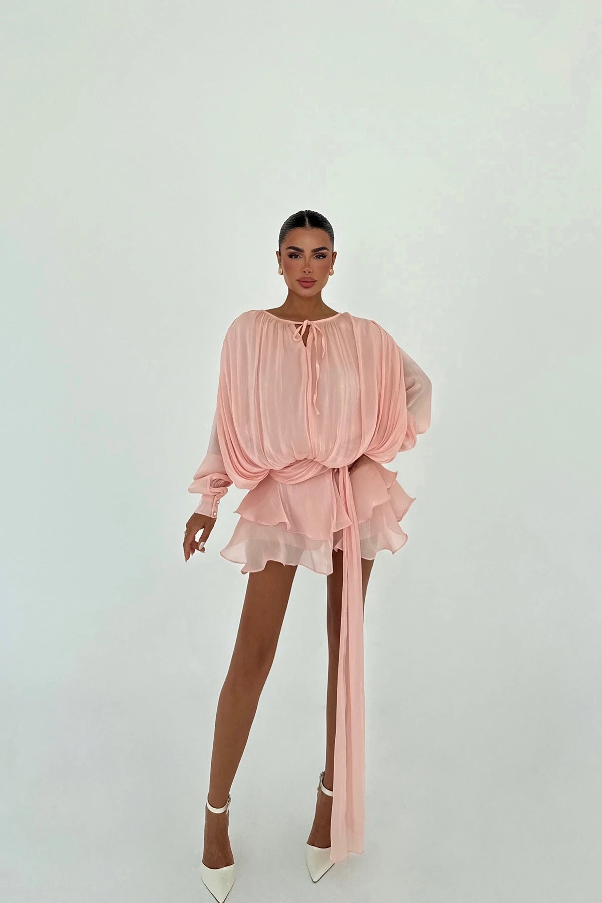 Salerno Ruffle Muse Dress