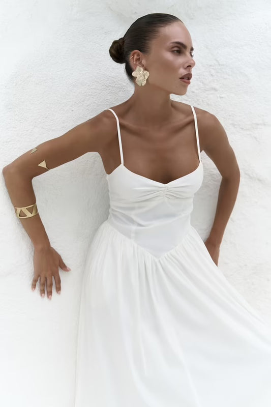 Sun Muse – Strappy Maxi Dress