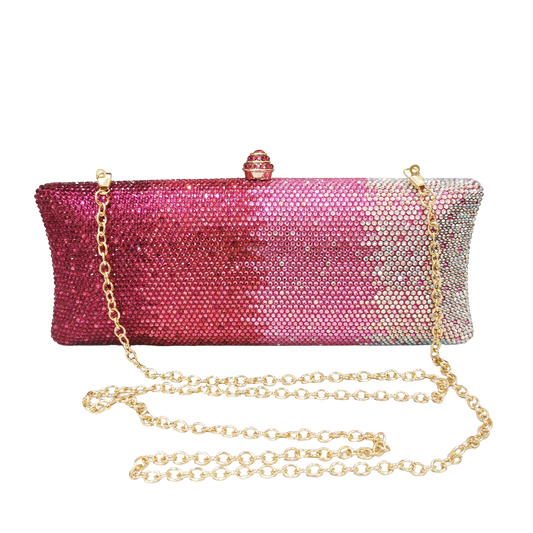 Crystal Fade – Ombre Clutch Edition